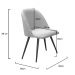 Poltrona Decorativa Gaia - Veludo Roxo