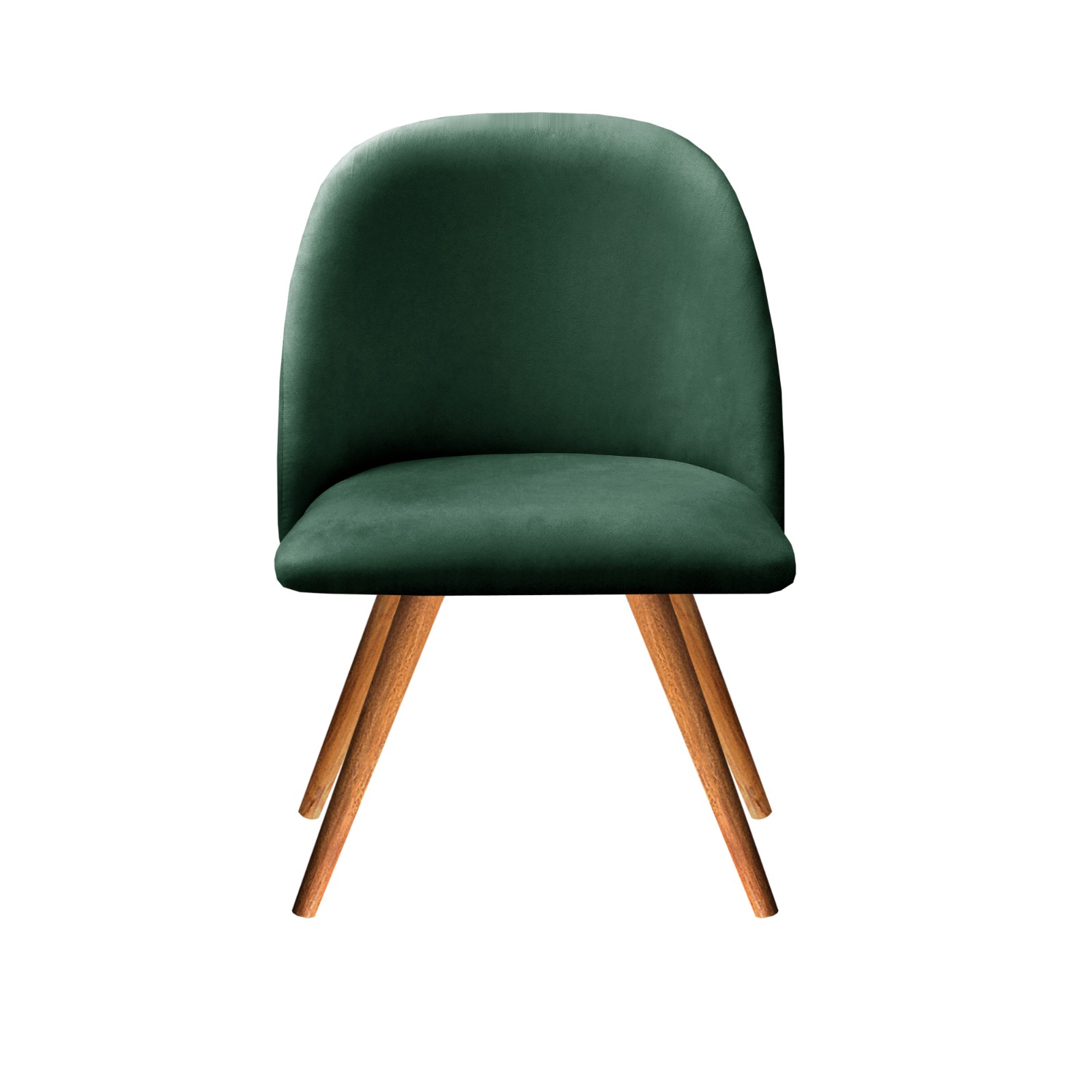 Poltrona Decorativa Gaia - Veludo Verde