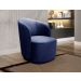 Poltrona Decorativa Stela - Suede Azul