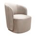 Poltrona Decorativa Stela - Suede Bege