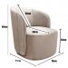 Poltrona Decorativa Stela - Suede Bege