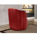 Poltrona Decorativa Stela - Suede Bordô