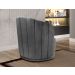 Poltrona Decorativa Stela - Suede Cinza