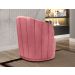 Poltrona Decorativa Stela - Suede Rosa