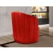 Poltrona Decorativa Stela - Suede Vermelho