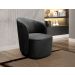 Poltrona Decorativa Stela - Veludo Preto
