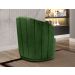 Poltrona Decorativa Stela - Veludo Verde