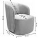 Poltrona Decorativa Stela Suede Bege Claro