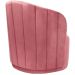 Poltrona Decorativa Stela Suede Rosa