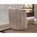 Poltrona Decorativa Stela Veludo Capuccino