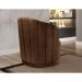 Poltrona Decorativa Stela Veludo Marrom