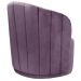 Poltrona Decorativa Stela Veludo Roxo