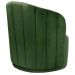 Poltrona Decorativa Stela Veludo Verde