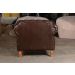 Poltrona Duquesa 1 Lugar Chesterfield Clássica Capitonê - Café