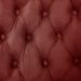 Poltrona Egg Alice Com Capitonê Pé Giratório Com Rodinhas - Suede Bordô
