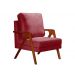 Poltrona Kiara Cor:Suede Bordô 110