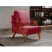 Poltrona Kiara Cor:Suede Bordô 110