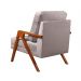Poltrona Kiara Cor:Veludo Capuccino 250