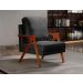 Poltrona Kiara Cor:Veludo Preto 410