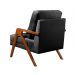 Poltrona Kiara Cor:Veludo Preto 410