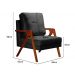 Poltrona Kiara Cor:Veludo Preto 410
