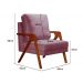 Poltrona Kiara Cor:Veludo Roxo 380