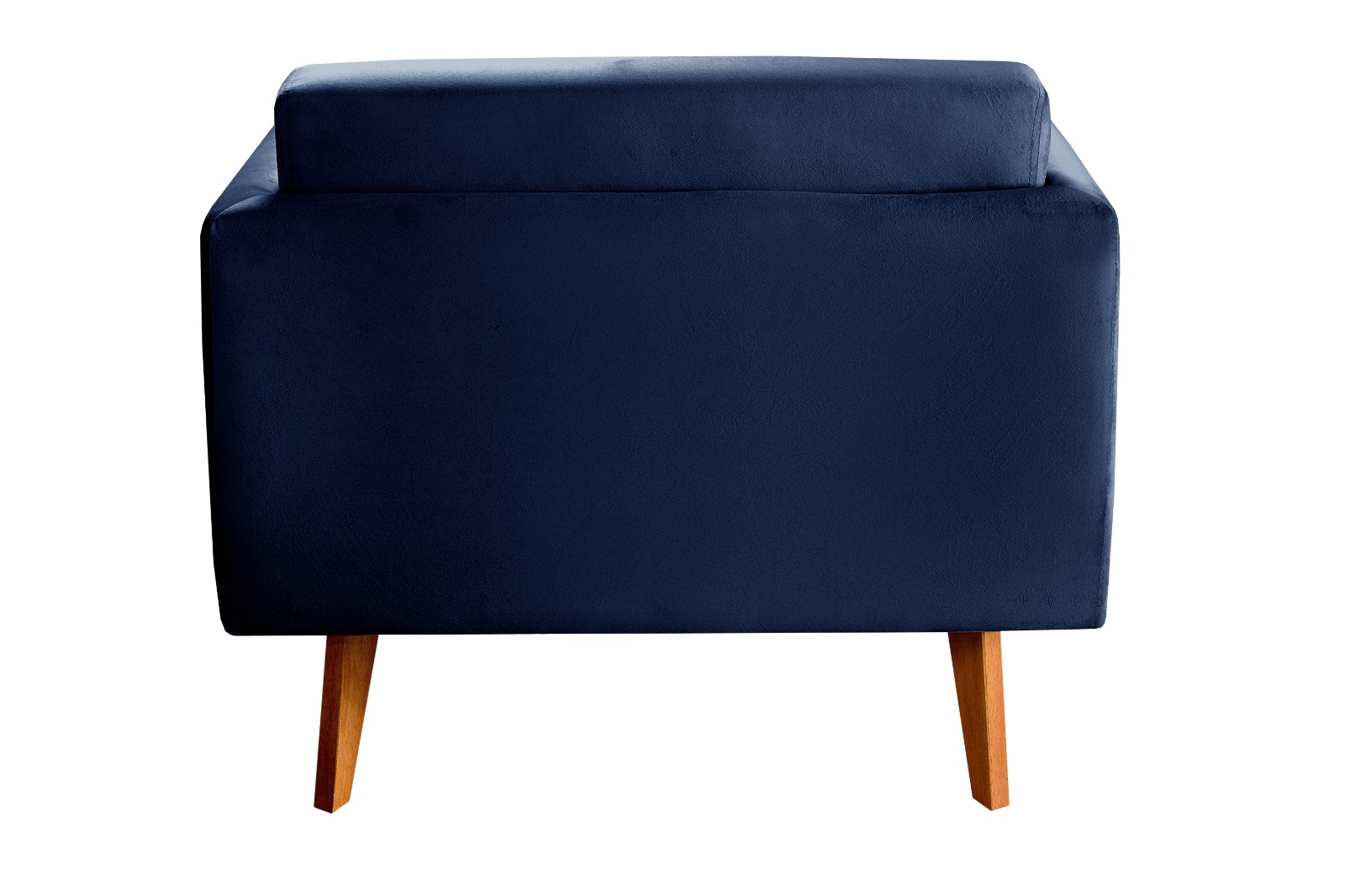 Poltrona Luma - Suede Azul