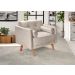 Poltrona Luma - Suede Bege
