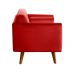 Poltrona Luma - Suede Vermelho