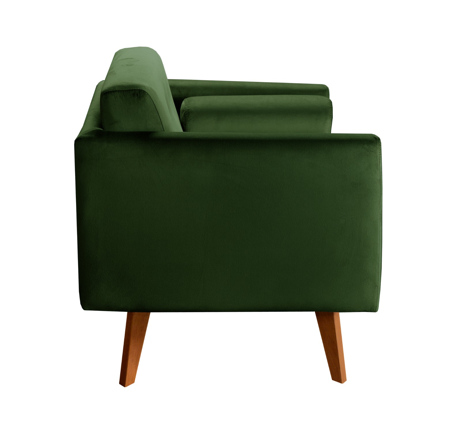 Poltrona Luma - Veludo Verde