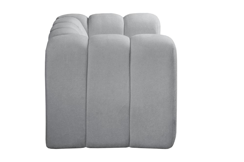 Poltrona Mona Cor:Bouclê Cinza 520