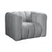 Poltrona Mona Cor:Bouclê Cinza 520