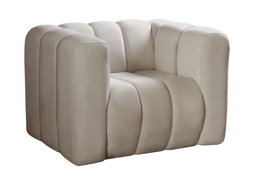 Poltrona Mona Cor:Bouclê Marrom 510