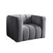 Poltrona Mona Cor:Linho Cinza 320