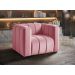 Poltrona Mona Cor:Suede Rosa 280