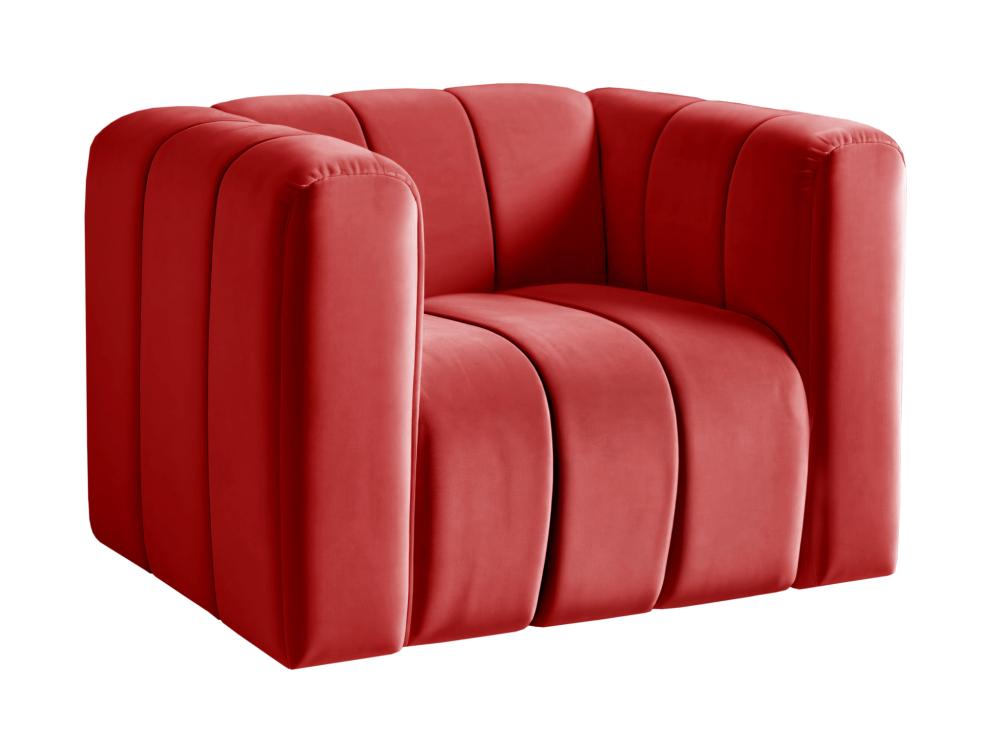 Poltrona Mona Cor:Suede Vermelho 100