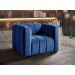 Poltrona Mona Cor:Veludo Azul 210