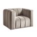 Poltrona Mona Cor:Veludo Capuccino 250
