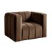 Poltrona Mona Cor:Veludo Marrom 260