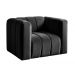 Poltrona Mona Cor:Veludo Preto 410