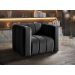 Poltrona Mona Cor:Veludo Preto 410