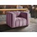 Poltrona Mona Cor:Veludo Roxo 380