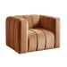Poltrona Mona Cor:Veludo Terracota 400