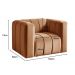 Poltrona Mona Cor:Veludo Terracota 400