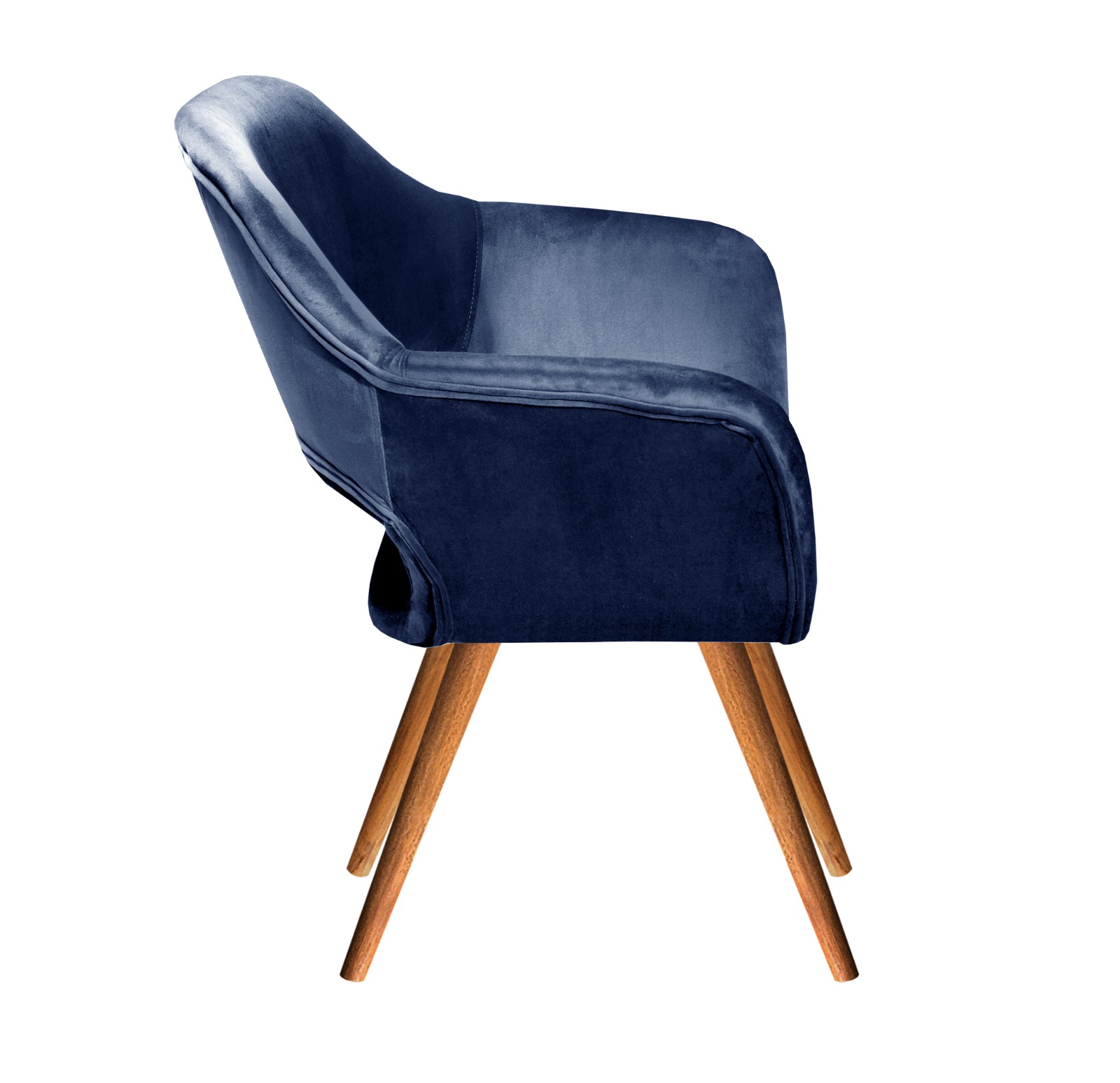 Poltrona Zara - Suede Azul