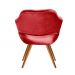 Poltrona Zara - Suede Vermelho