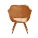 Poltrona Zara - Veludo Terracota