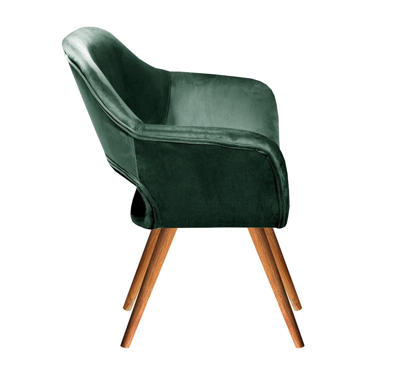 Poltrona Zara - Veludo Verde