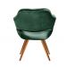 Poltrona Zara - Veludo Verde