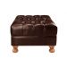 Puff Decorativo Capitonê Chesterfield - Couríssimo Café